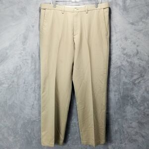 HAGGAR Clothing Dress Pants 36×30 Straight Flat front